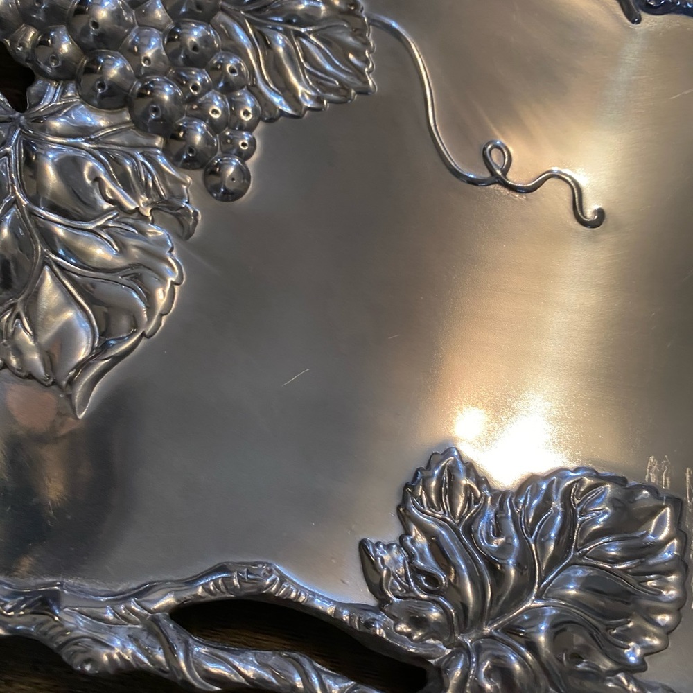 Arthur Court Oblong Grape Tray - Picture 6 of 13